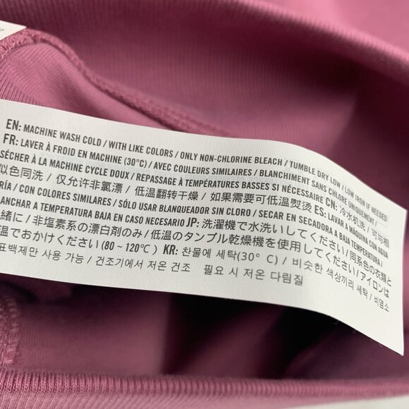 YPB Your Personal Best Abercrombie Sweatshirt Medium Pink Neoknit Oversized - Picture 5 of 8